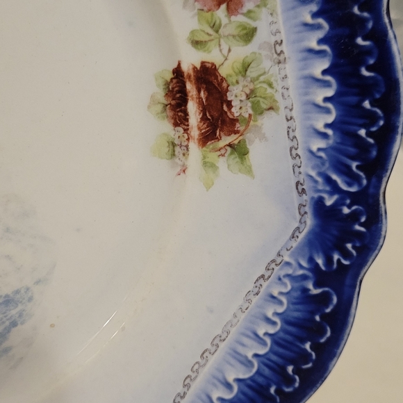 ❤ ANTIQUE PORCELAIN PLATE - Picture 8 of 15
